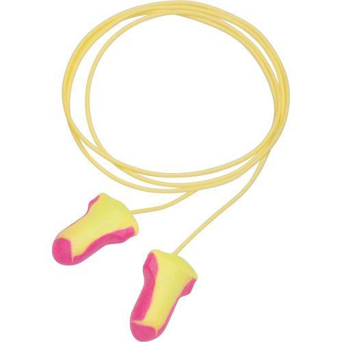 Howard Leight Laser Lite&reg; Multi-Colour Foam Earplugs, Pair - Polybag, Corded Helyx Safety & Industrial Supplies