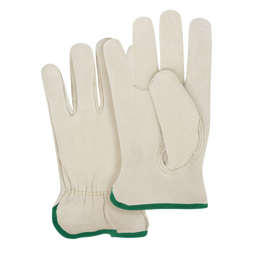 Gants pour conducteurs &agrave; ajustement serr&eacute;, Moyen, Paume en Cuir fleur de vache Helyx Safety & Industrial Supplies