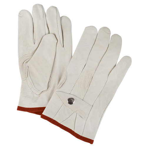 Gants de cordeur d'usage standard, Petit, Paume Cuir fleur de vache Helyx Safety & Industrial Supplies
