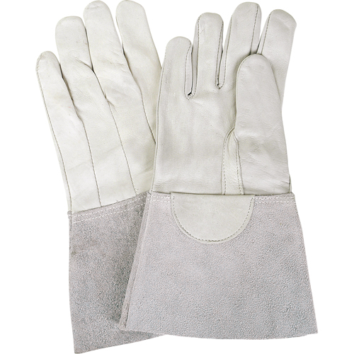 Gants de soudage &agrave; l'arc TIG, Cuir fleur de mouton, Taille Moyen Helyx Safety & Industrial Supplies