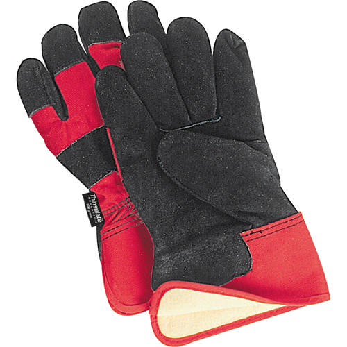 Superior Warmth Winter-Lined Fitters Gloves, Large, Split Cowhide Palm, Thinsulate Inner Lining Helyx Safety & Industrial Supplies