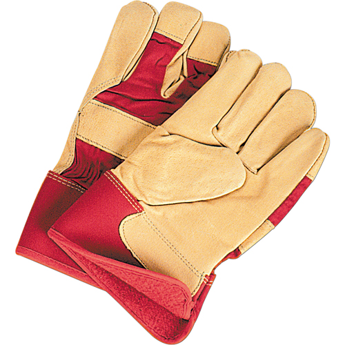 Gants d'ajusteur doubl&eacute;s pour l'hiver &agrave; chaleur sup&eacute;rieure, Grand, Paume en Cuir fleur de porc, Doublure en Thinsulate Helyx Safety & Industrial Supplies