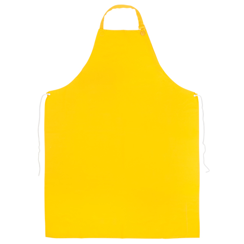 Tablier en PVC, PVC, Jaune, 35" la x 45" lo Helyx Safety & Industrial Supplies