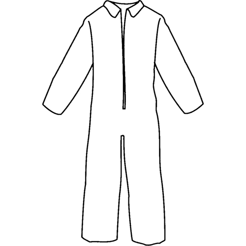 Pyrolon&reg; Plus 2 Disposable FR Coveralls, Small, Blue, FR Treated Fabric Helyx Safety & Industrial Supplies
