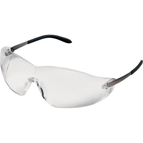 Lunettes de s&eacute;curit&eacute; Blackjack, Lentille Transparent, Anti-&eacute;gratignures, ANSI Z87+/R&eacute;pond ou surpasse la norme CSA Z94.3 Helyx Safety & Industrial Supplies