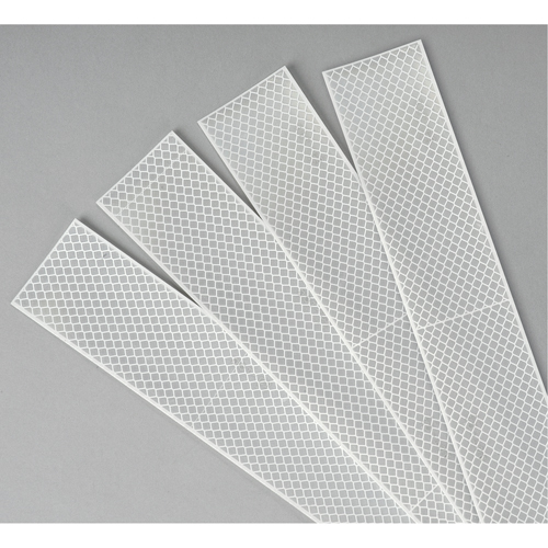 3M Scotchlite Diamond Grade Conspicuity Sheeting Series 983, 2" W x 12" L, White Helyx Safety & Industrial Supplies