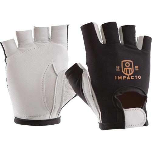 Gant gauche antichoc, Taille Moyen, Paume Ch&egrave;vre/Cuir refendu Helyx Safety & Industrial Supplies
