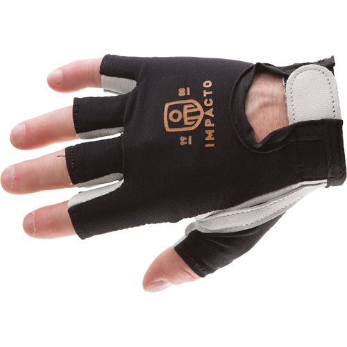 Gant gauche antichoc, Taille Moyen, Paume Ch&egrave;vre/Cuir refendu Helyx Safety & Industrial Supplies