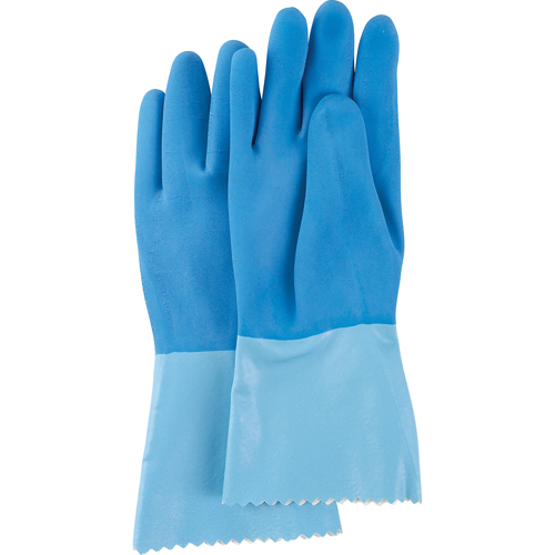 Gants lourds Blue-Grip, Taille 6/Petit, 12" lo, Latex de caoutchouc, Doublure en Interlock, 45 mils Helyx Safety & Industrial Supplies