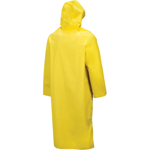 Hurricane Flame Retardant/Oil Resistant Rain Suits - 48" Coat, 5X-Large, Yellow Helyx Safety & Industrial Supplies