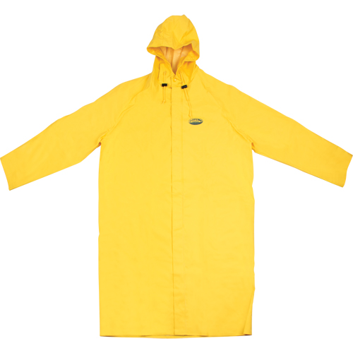 Hurricane Flame Retardant/Oil Resistant Rain Suit - 48" Coat, 3X-Large, Yellow Helyx Safety & Industrial Supplies