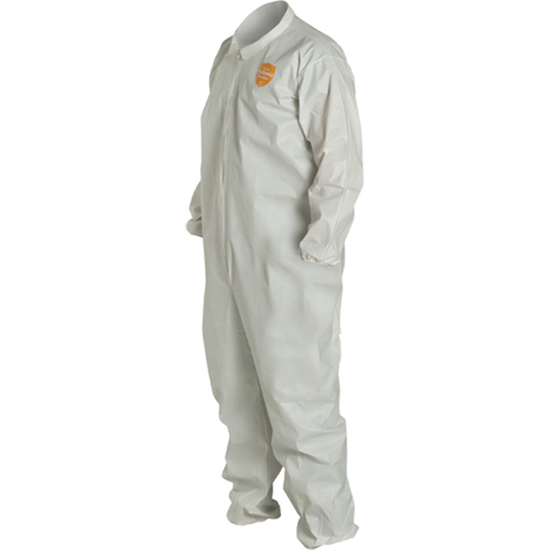 ProShield&reg; 60 Coveralls, Small, White, Microporous Helyx Safety & Industrial Supplies