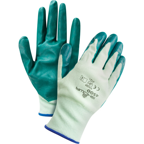 Nitri-Flex Lite&reg; Gloves, 8/Medium, Nitrile Coating, 13 Gauge, Nylon Shell Helyx Safety & Industrial Supplies