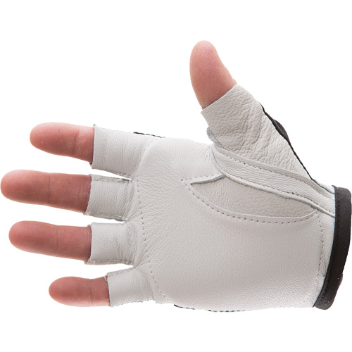 Anti-Impact Right-Hand Glove, X-Small, Goatskin/Split Leather Palm, Hook & Loop Cuff Helyx Safety & Industrial Supplies