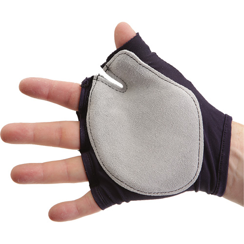 Gant sans doigts Tool Grip avec pi&egrave;ce de sangle, droit, Taille T-petit, Paume Su&egrave;de Helyx Safety & Industrial Supplies