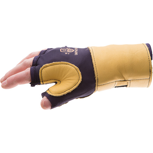 Premium Impact & Repetitive Strain Protective Right-Hand Glove, Size X-Small, Grain Leather Palm Helyx Safety & Industrial Supplies