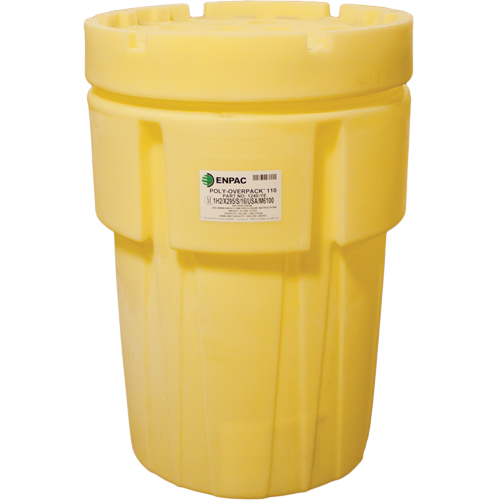 Poly-Overpack&reg; 110 Salvage Drum, 103 US gal., Stationary Helyx Safety & Industrial Supplies