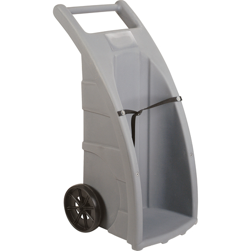 Cylinder Cart, Rubber Wheels, 23" W x 24" L Base, 500 lbs. Helyx Safety & Industrial Supplies