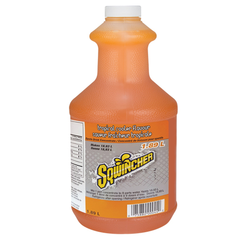 Sqwincher&reg; Rehydration Drink, Concentrate, Tropical Cooler Helyx Safety & Industrial Supplies