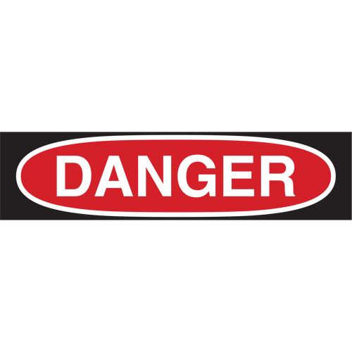 "Danger" Sign, 10" x 14", Polystyrene, Bilingual Helyx Safety & Industrial Supplies
