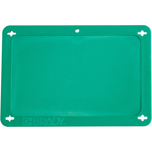 &eacute;tiquette vierge pour vanne, Plastique, 4-3/4" la x 3-1/4" h Helyx Safety & Industrial Supplies