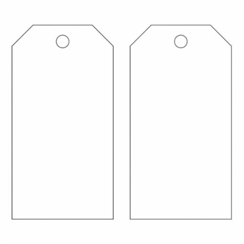 &eacute;tiquettes vierges pour la pr&eacute;vention des accidents, M&eacute;tal, 3" la x 5-3/4" h Helyx Safety & Industrial Supplies