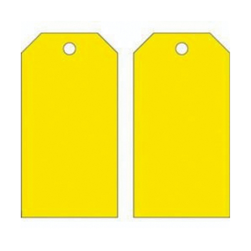 &eacute;tiquettes vierges pour la pr&eacute;vention des accidents, M&eacute;tal, 3" la x 5-3/4" h Helyx Safety & Industrial Supplies