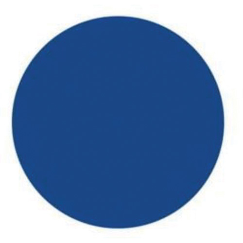 Round Write-On Labels, Circle, 3" L x 3" W, Blue Helyx Safety & Industrial Supplies