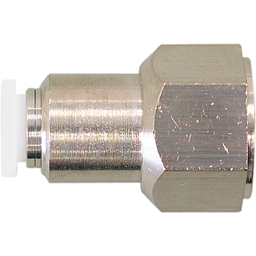Raccord femelle droit filet&eacute; Topfit, 1/2" dia., Polym&egrave;re Helyx Safety & Industrial Supplies