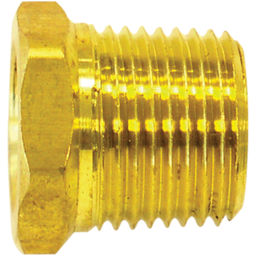 Reducing Bushing, 3/8" x 1/4", Brass Helyx Safety & Industrial Supplies