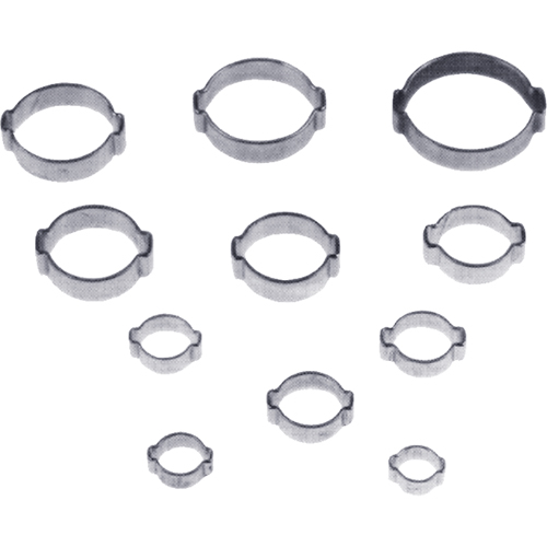 Colliers de serrage &agrave; oreilles, Dia. max 1,063" Helyx Safety & Industrial Supplies