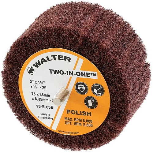 Meule &agrave; lamelles abrasives Two-In-One Helyx Safety & Industrial Supplies