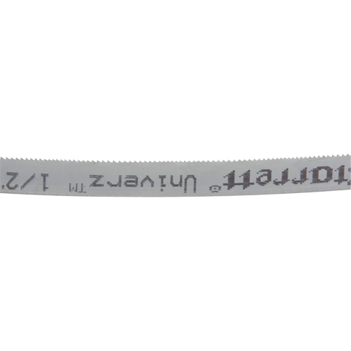 Univerz Portable Band Saw Blade, Bi-Metal, 44-7/8" L x 1/2" W x 0.020" Thick, 14-18 TPI Helyx Safety & Industrial Supplies