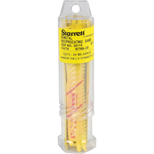 Fastcut General Purpose Reciprocating Blades, Bi-Metal, 6 TPI, 6" L x 3/4" W Helyx Safety & Industrial Supplies