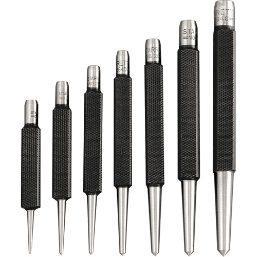 7-Piece Centre Punches With Square Shank Helyx Safety & Industrial Supplies