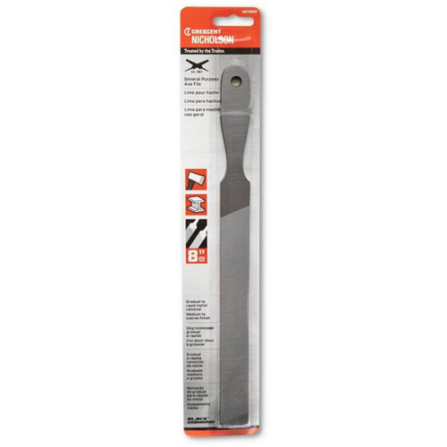 Sharpening File, Flat, 8", Single/Double Helyx Safety & Industrial Supplies