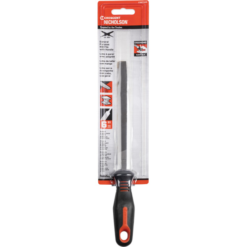 Lime &agrave; taille simple avec poign&eacute;e ergonomique, Rectangulaire, 6", B&acirc;tarde Helyx Safety & Industrial Supplies