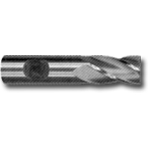 Weldon Shank End Mill, 13/16" Dia., 4 Flutes, High Speed Steel Helyx Safety & Industrial Supplies