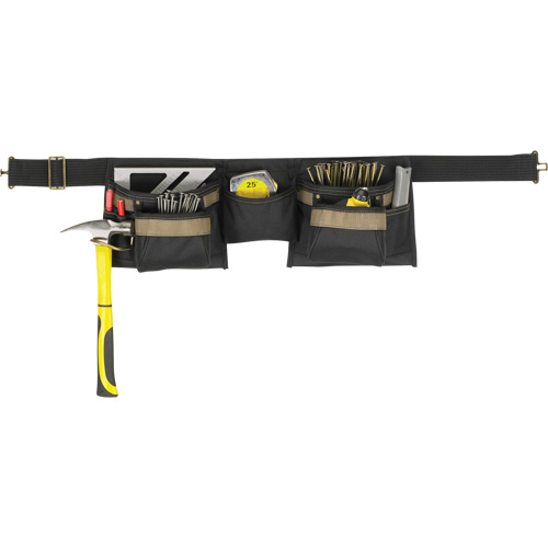 Ceinture &agrave; outils combin&eacute;e de luxe, Polyester, Noir Helyx Safety & Industrial Supplies