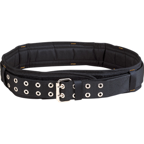 Wide Padded Belt, Polyester, Black Helyx Safety & Industrial Supplies