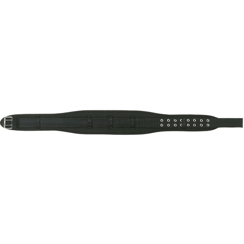 5" Wide Padded Comfort Belt, Canvas, Black Helyx Safety & Industrial Supplies
