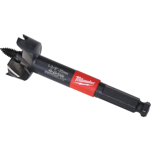 Switchblade Self-Feed Bits, 1-3/8", 7/16" Hex Shank Helyx Safety & Industrial Supplies