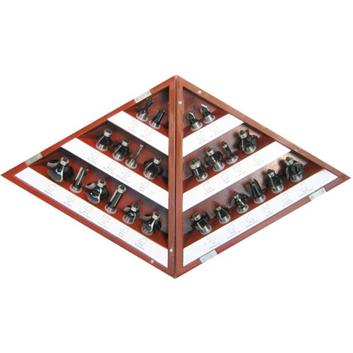 Jeux de fraises &agrave; d&eacute;foncer au carbure &agrave; 3 cannelures Helyx Safety & Industrial Supplies