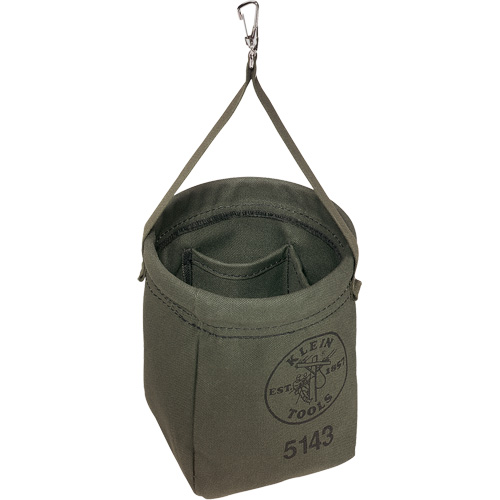 Sac &agrave; fond conique, 8" h, Toile, Gris Helyx Safety & Industrial Supplies