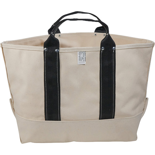 Sac &agrave; outils robuste de 17", Toile, 1 pochettes, Beige/Noir Helyx Safety & Industrial Supplies