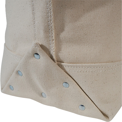 Sac &agrave; outils robuste de 17", Toile, 1 pochettes, Beige/Noir Helyx Safety & Industrial Supplies