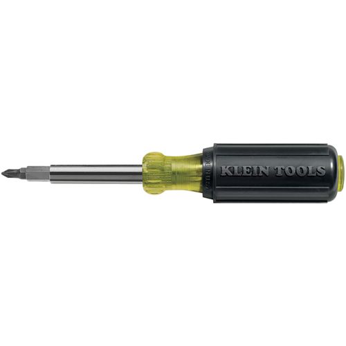  10-in-1 Screwdriver / Nutdriver, 7-3/4" L, Cushion Grip Handle Helyx Safety & Industrial Supplies