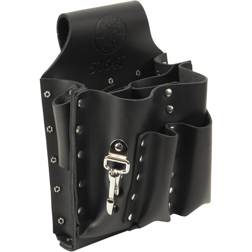 Porte-outils, Porte-outil multiple, Cuir, 8 Poches Helyx Safety & Industrial Supplies