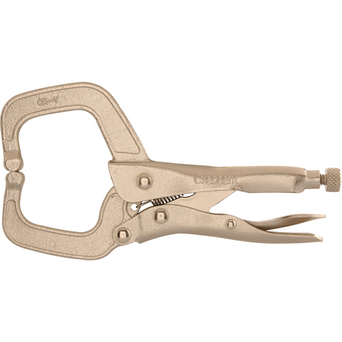 Locking Pliers, 6" Length, C-Clamp Helyx Safety & Industrial Supplies