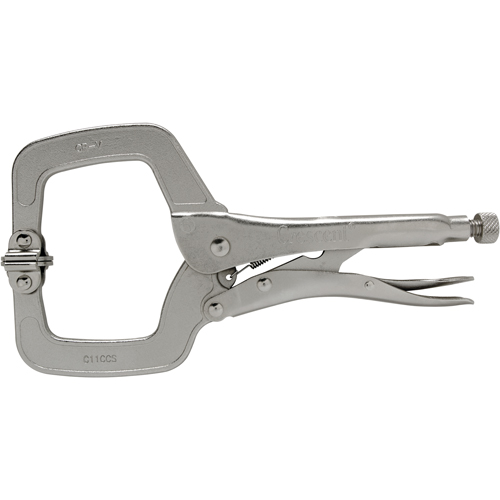Locking Pliers, 11" Length, C-Clamp Helyx Safety & Industrial Supplies